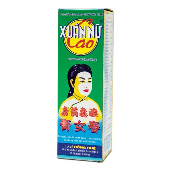 Xuân nữ cao hồng huệ| bổ huyết điều hòa kinh nguyệt |300ml| cs hồng huệ