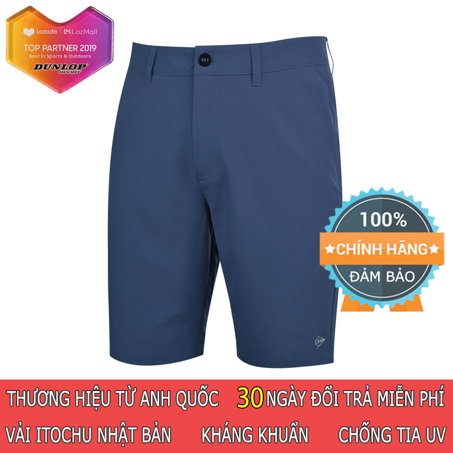 Quần Short nam thể thao Dunlop - DQSLS2006 Hàng chính hãng thương hiệu Anh Quốc