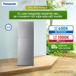 Tủ lạnh Panasonic Inverter 306L NR-TV341BPS9 Tiết kiệm điện diệt khuẩn