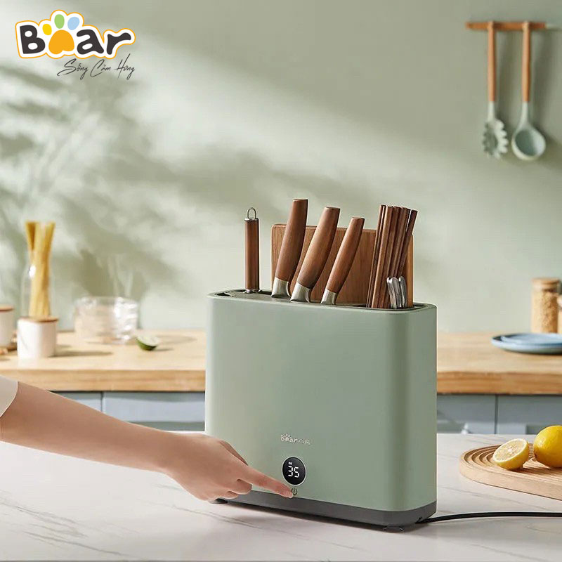 Máy sấy tiệt trùng dao thớt đũa Bear Model XDQ-B01Q1 - bảo hành 18 tháng, hàng chính hãng, lỗi 1 đổi 1