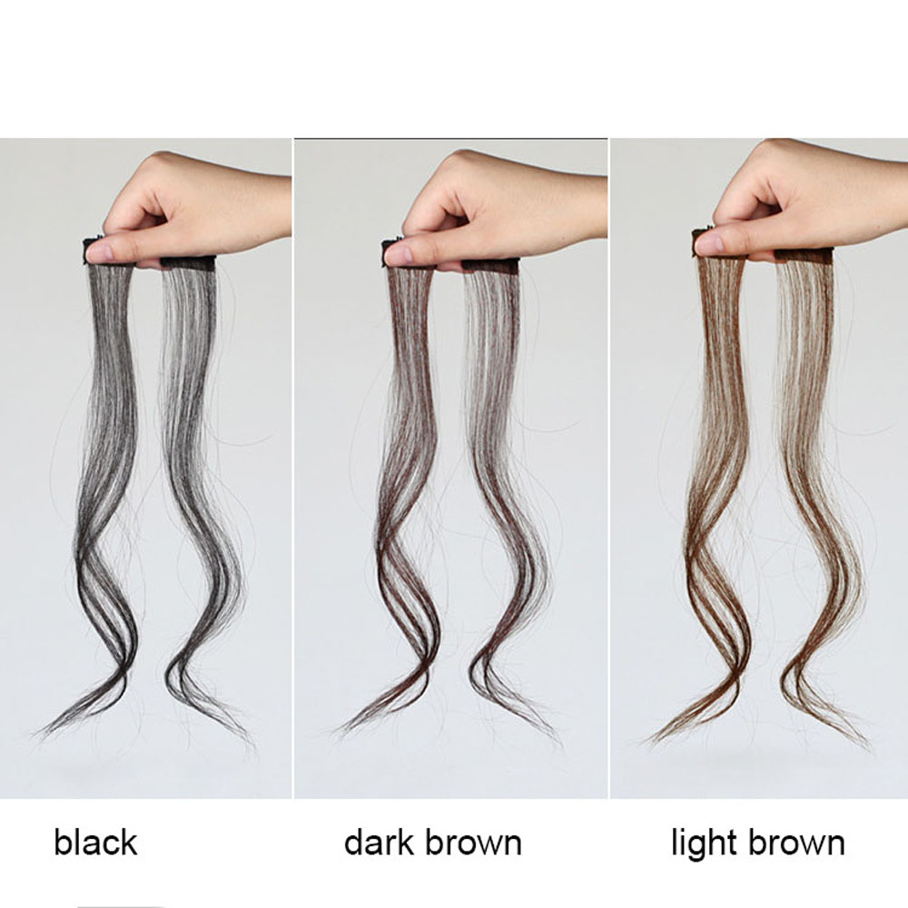 Tóc Mái Tổng Hợp Tự Nhiên Cho Nữ, Pháp Pha Trộn Clip Trong Phần Mở Rộng Tóc Tóc Mái Giả Tóc Side Fringe