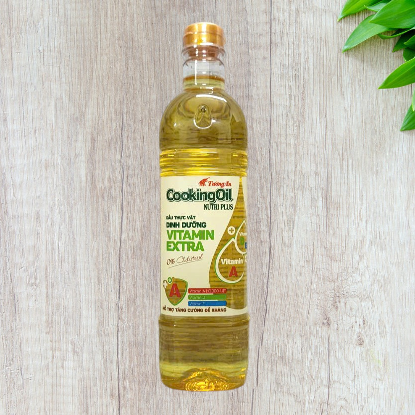 [chai NUTRI PLUS 1 Lít] DẦU THỰC VẬT DINH DƯỠNG TƯỜNG AN Cooking Oil Nutri Plus (HALAL)