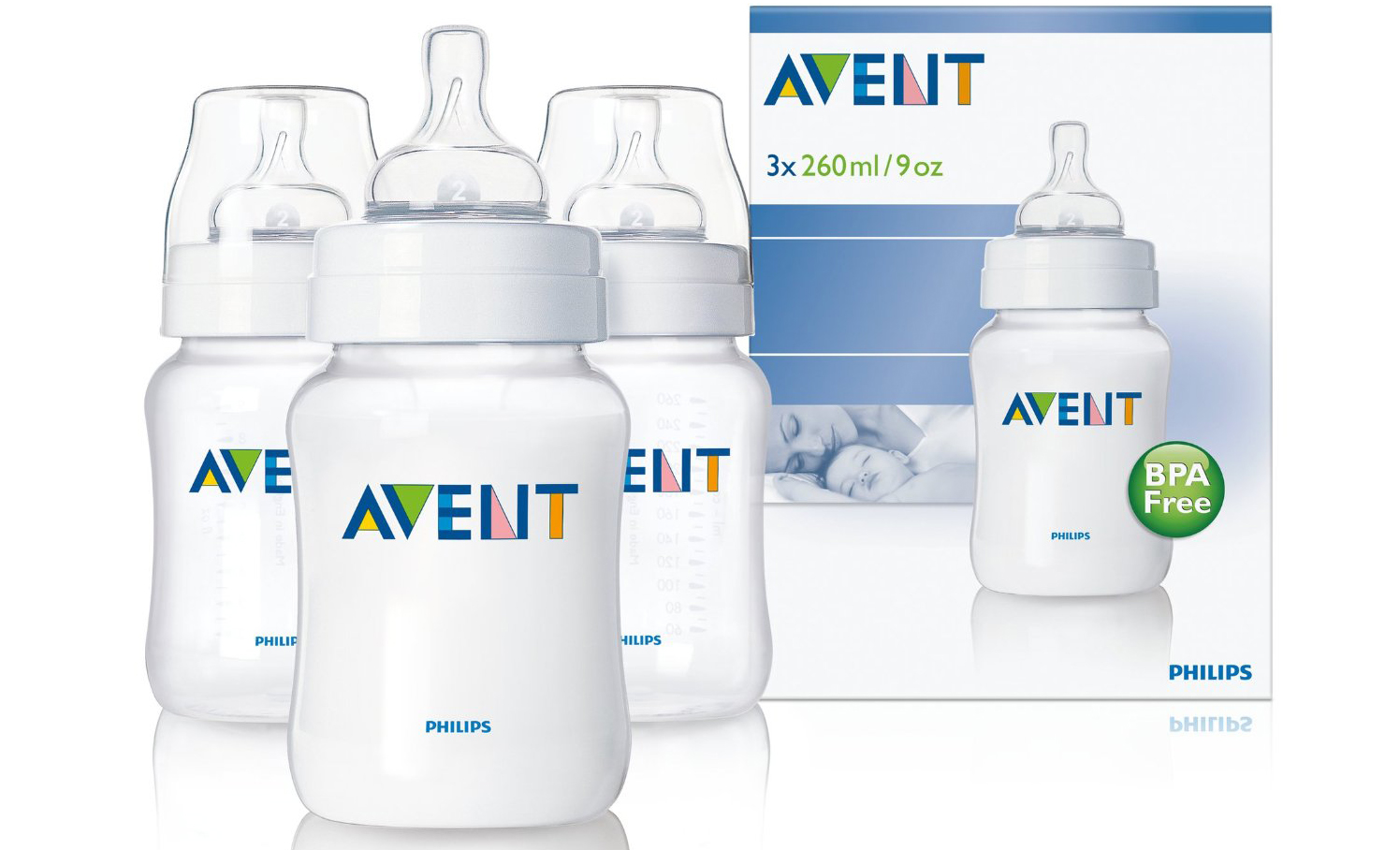 Avent - bình sữa tt mptn 240ml - đơn