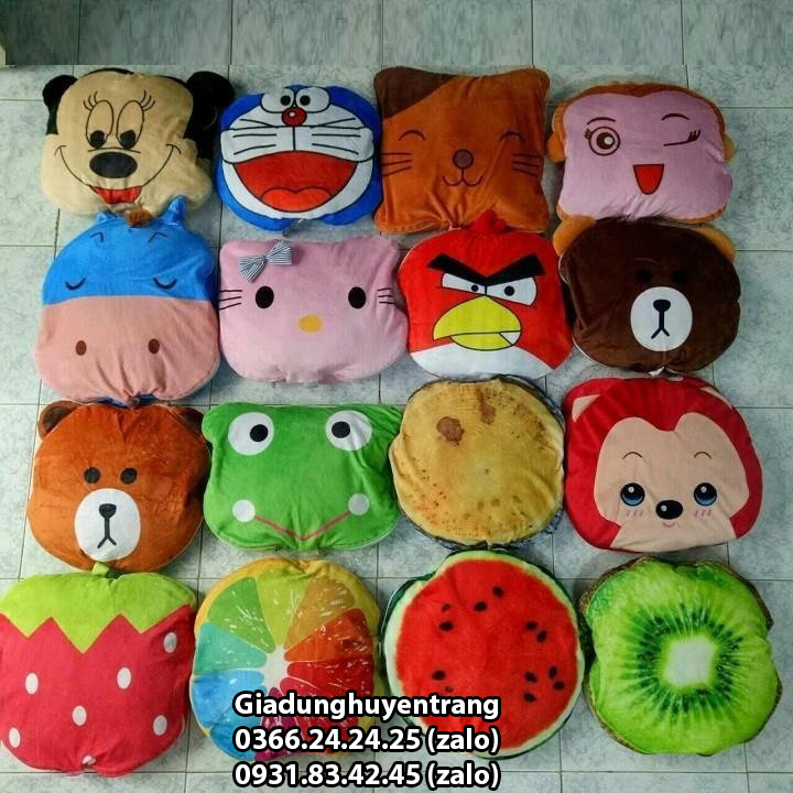 Gối 2 trong 1 - gối mền 2 trong 1