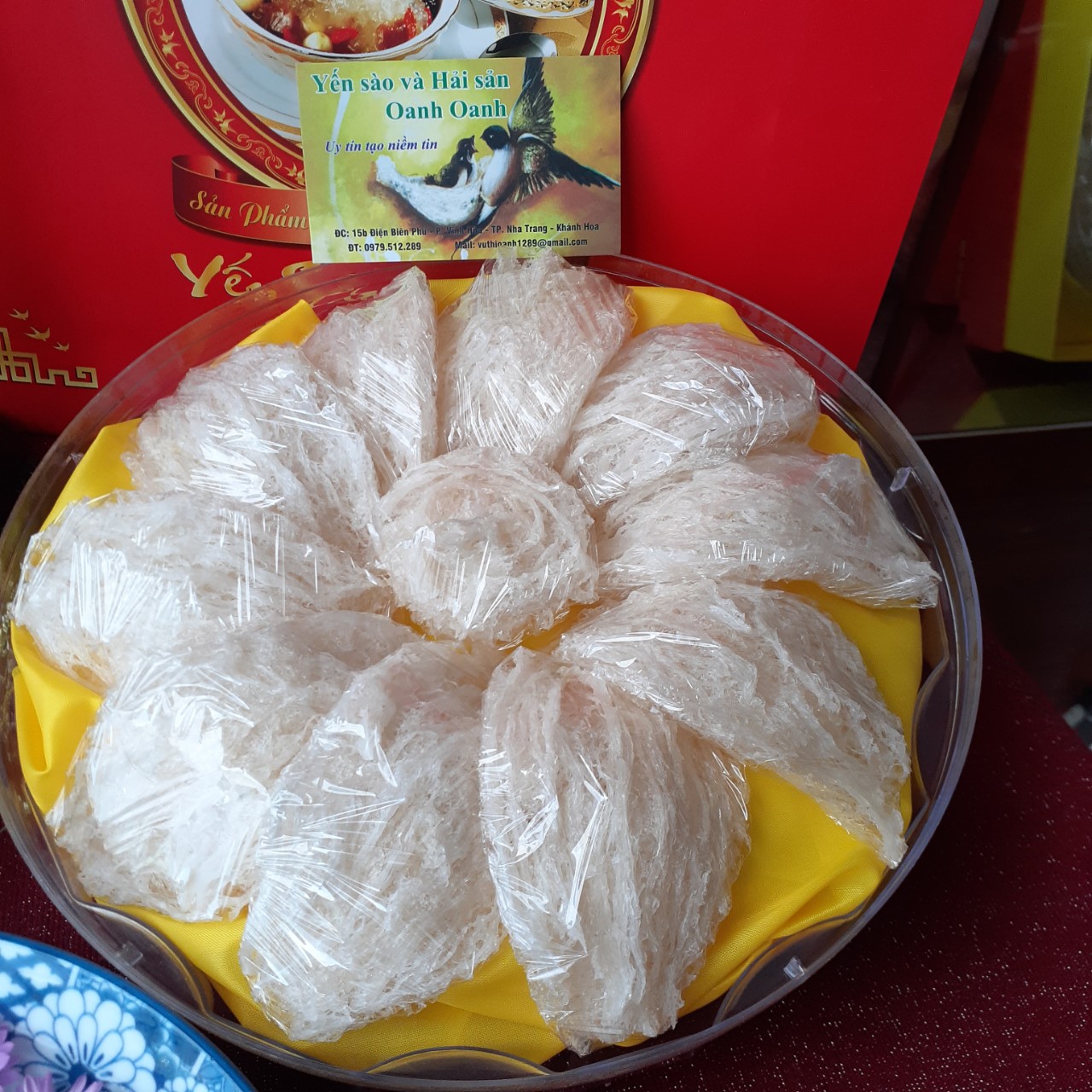50gr yến tổ rút lông yến sào thượng hạng loại nhiều sợi cao cấp