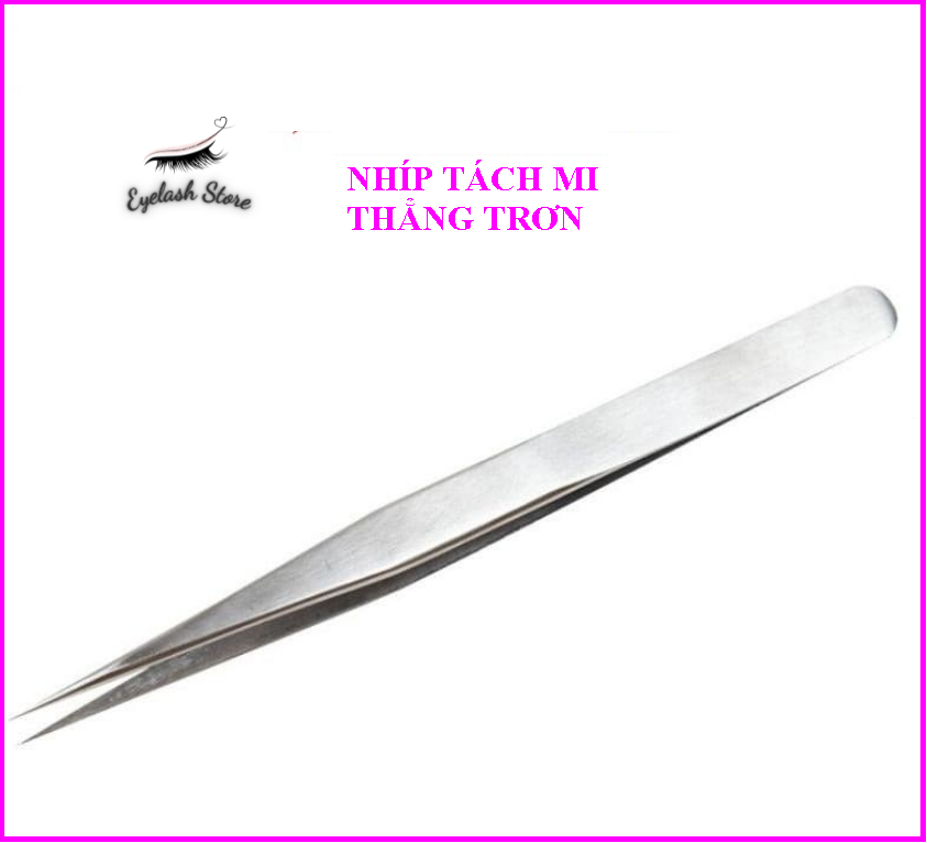 Nhíp Tách Thẳng Trơn, Nhíp Thẳng Trơn Dùng Để Tách Và Nối Mi Classic_Eyelash Store