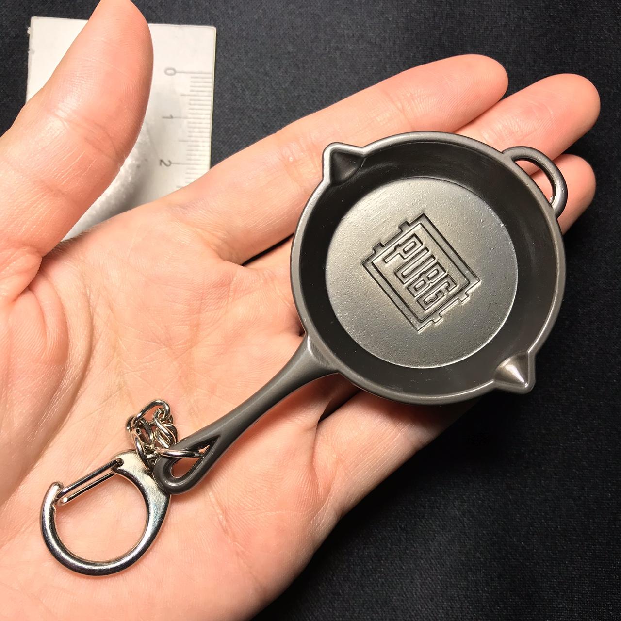 Móc Khóa Chảo PUBG - Size 9Cm