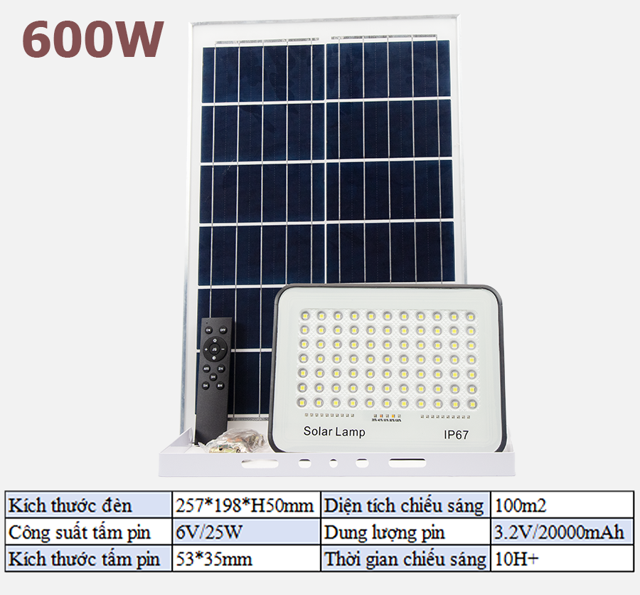 Đèn pha led năng lượng mặt trời 200w 300w 400w 600w 800w 1200w mẫu mới siêu sáng ống kính quang học