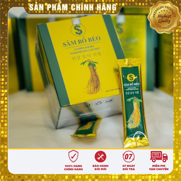 [CHÍNH HÃNG] Sâm bổ béo tăng cân dành cho người gầy, trẻ biếng ăn (dùng được cho bé từ 1t trở lên)