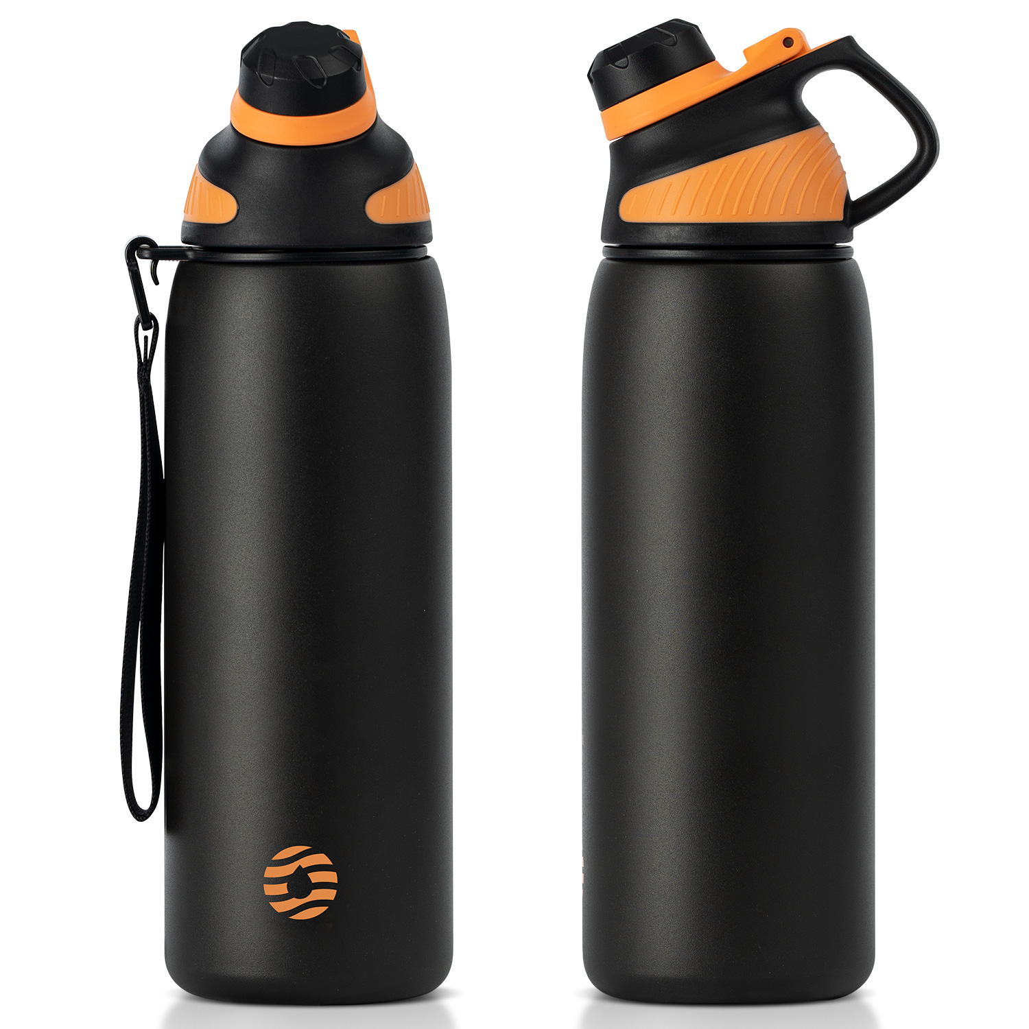 FJbottle Bình Giữ Nhiệt 1000ml/800ml/600ml Tumbler bình nước giữ nhiệt Có Nắp Nam Chm Thép Khng Gỉ Bình Nước Thể Thao