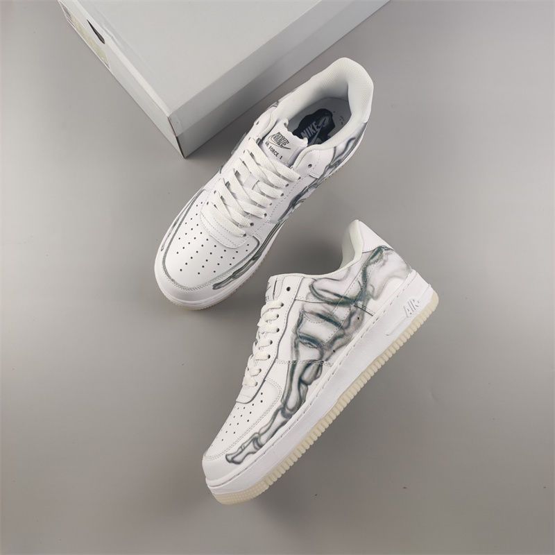 2023 New HOT  ΝΙΚΕ A F 1 Low Bone series Halloween Dạ Quang Thường Ngày Giày Thể Thao Nam Nữ Dễ Phối Thường Ngày Giày Đế Bằng {Fr