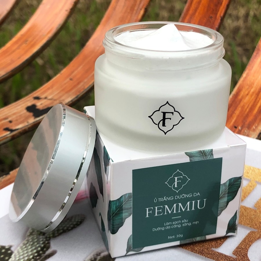 Kem thải chì thải độc hút nám ủ trắng tẩy da chết femmiu chính hãng gía shock