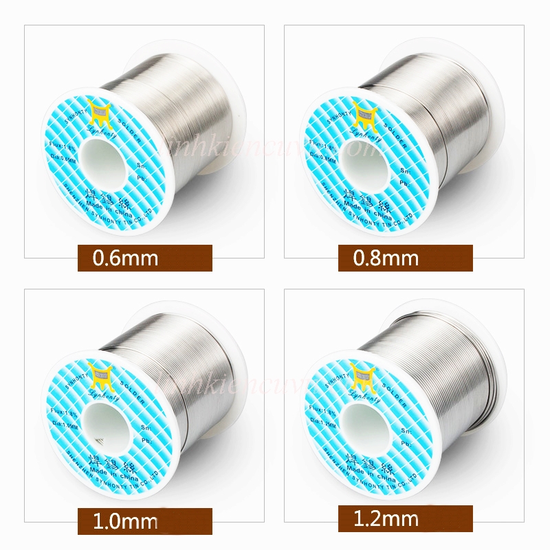 Thiếc hàn sn63 pb37 0.6mm 750g