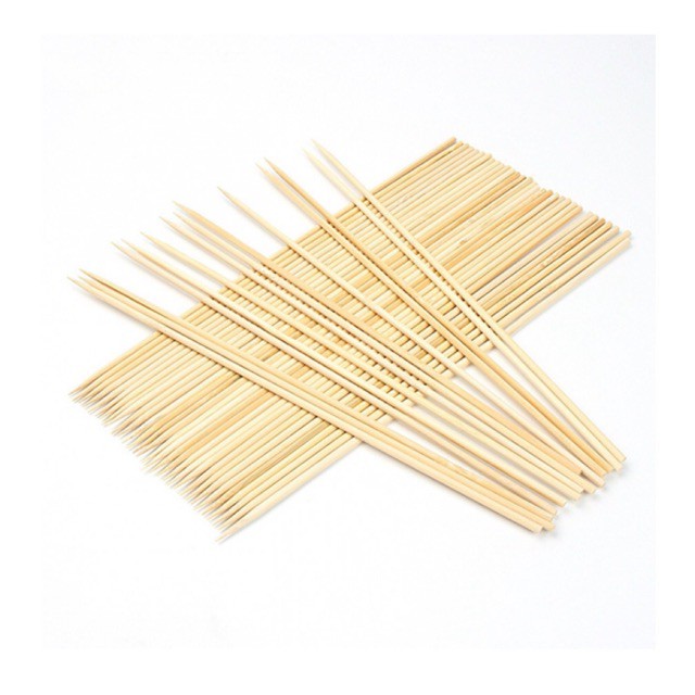 1 gói 500gr tăm xiên, que xiên thịt nướng 15cm - 18cm -20cm - 23cm