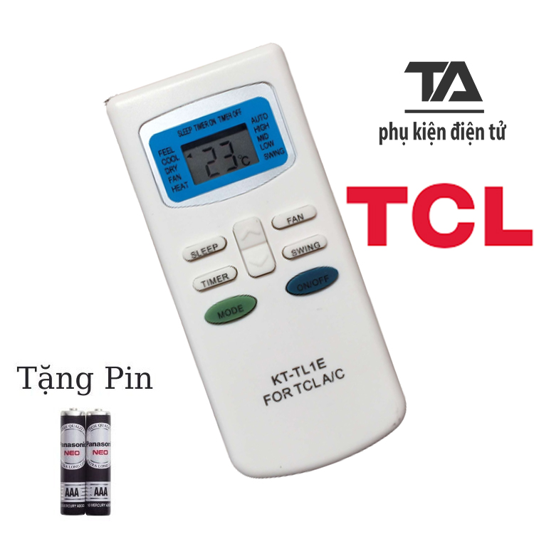 [FREESHIP] REMOTE MÁY LẠNH TCL GYKQ-03 ✔ ĐIỀU KHIỂN ĐIỀU HÒA TCL GYKQ-03