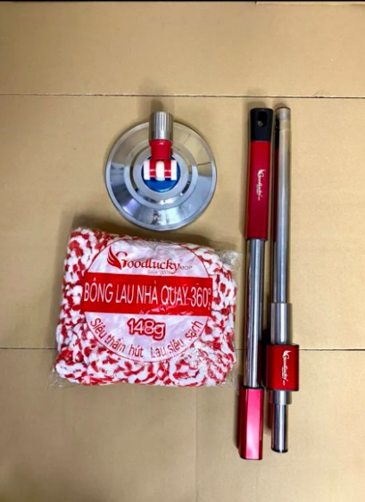 Cây lau nhà thay thế 360 độ Goodlucky - Hàng loại 1 - 2