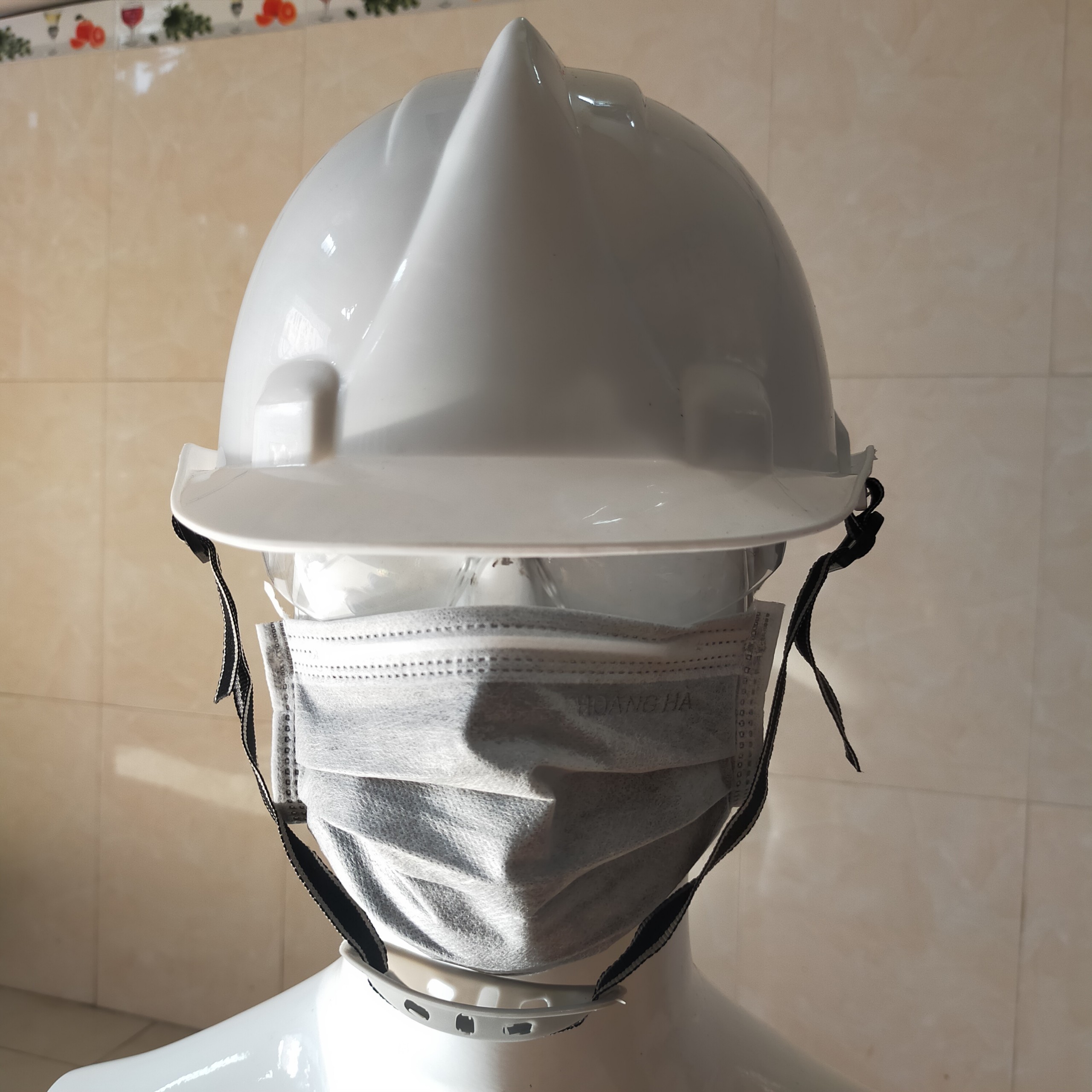 [HCM]Nón Bảo Hộ N006 - Nón Công Nhân Có Núm Vặn