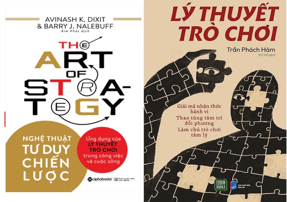 Combo 2 Sách Hay Nên Đọc: Lý thuyết trò chơi + Nghệ thuật tư duy chiến lược