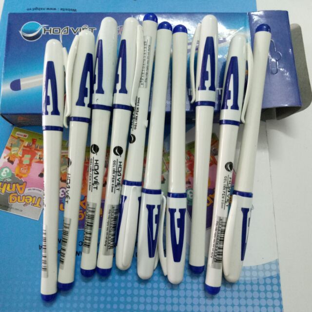 Hộp 12  bút bi CHỮ A
