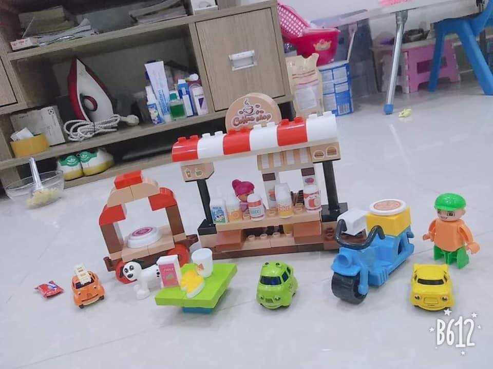 Bộ đồ chơi lego cà phê cho bé- hàng khuyến mãi của sữa enfa 222-b36