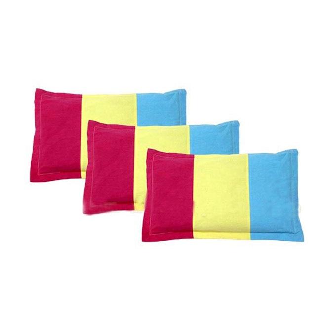 Combo 02 Gối Vỏ Đậu Xanh Nằm 33 X 20CM Bella - gối chống mồ hôi trộm, giật mình( ngẫu nhiên)