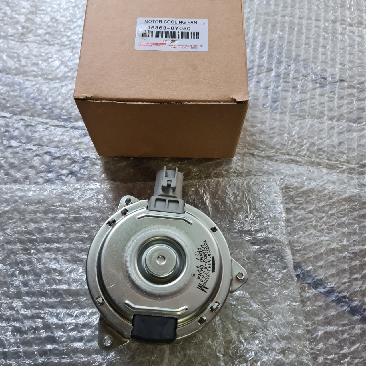 Mô tơ quạt két nước vios 14-20, yaris 14-20 denso