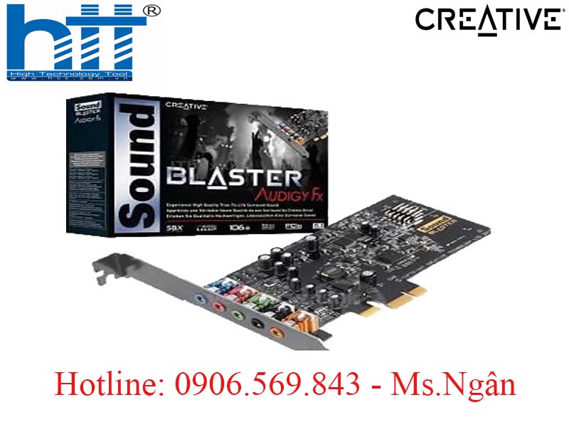 Card thanh Blaster Audigy Fx hãng Creative
