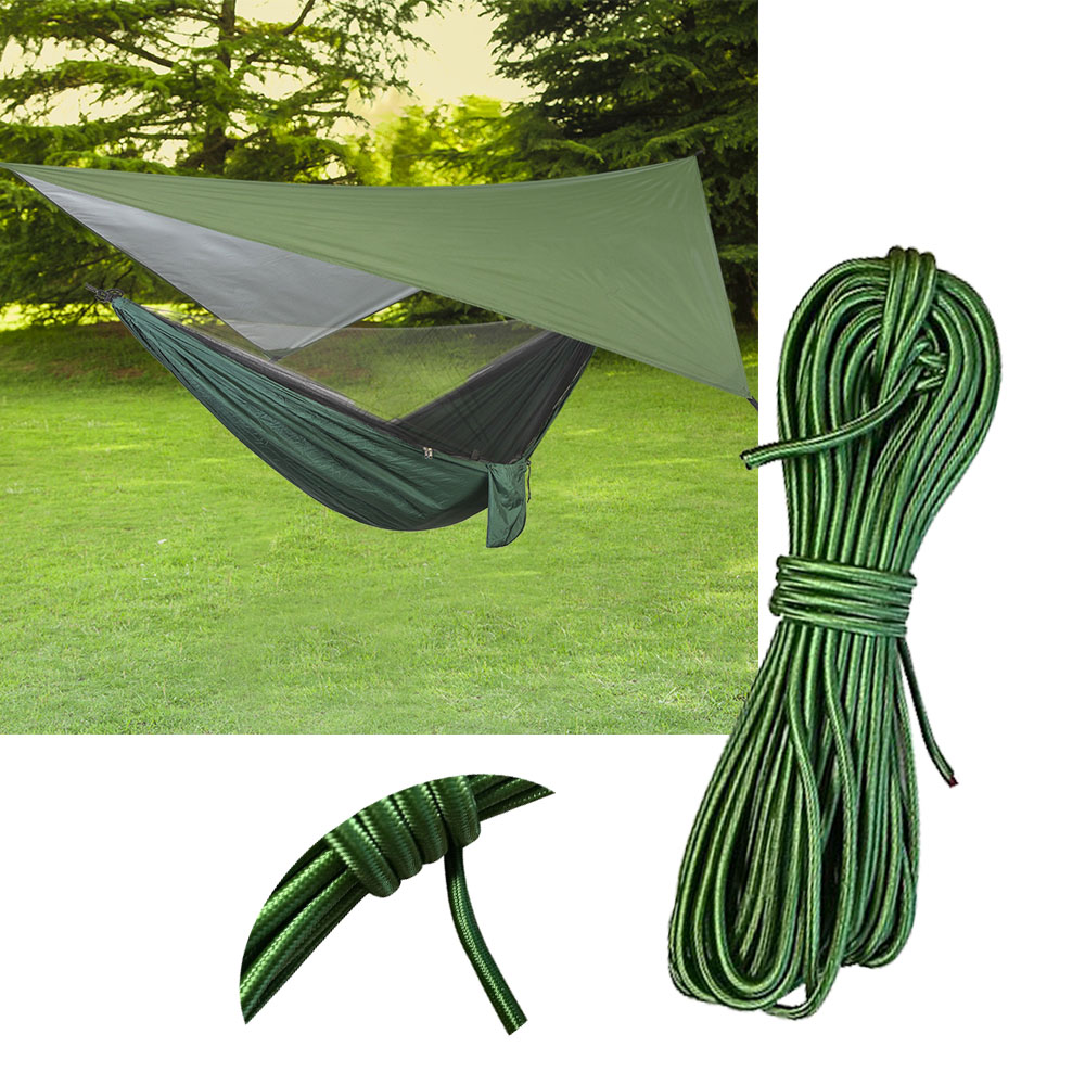 (CỰC RẺ - DÂY DÙ SIÊU TIỆN DỤNG) Dây Dù Tròn Nhỏ Đa Năng Cột Hàng, Cột Võng, Lều (21m)