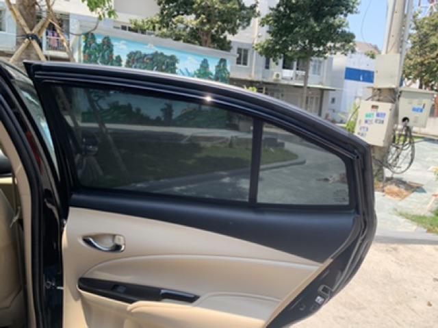 Rèm Che Nắng Nam Châm Xe Vios 2019 2020 2021 2022 2023 2024. - Bộ 4 Tấm, Khung Rèm Tích Hợp Sẵn Nam Châm, Vừa Cho Xe, Tháo Lắp Đơn Giản Che Nắng Hiệu Quả