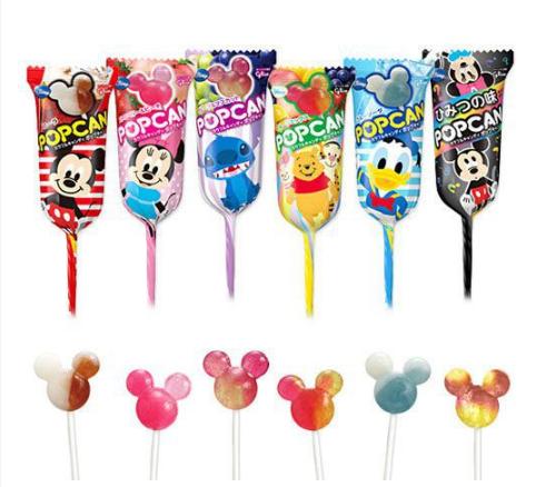 [Siêu Rẻ] Kẹo mút Glico Popcan Mickey Nhật Bản 13gr/chiếc