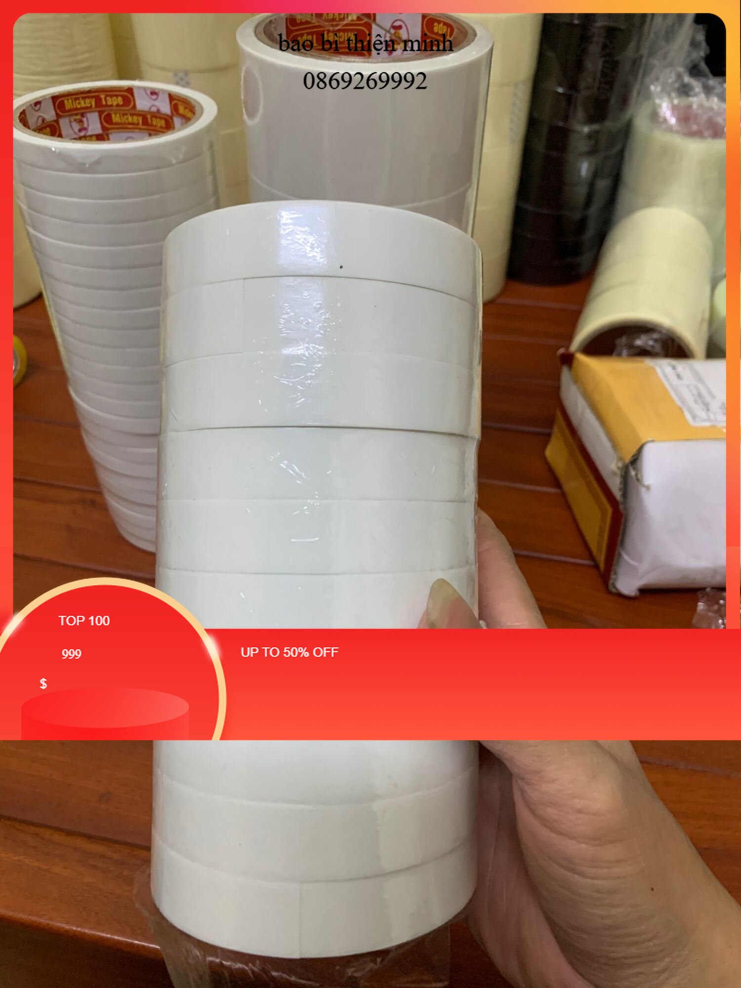 Băng dính 2 mặt chất lượng cao giá rẻ cho thợ