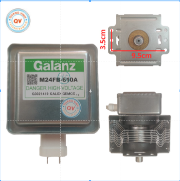 Đèn phát sóng lò vi sóng Galanz chân liền ngược hướng - Linh kiện lò vi sóng sharp
