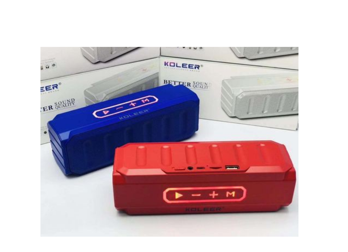 Trao tặng loa bluetooth chống nước có led thật
