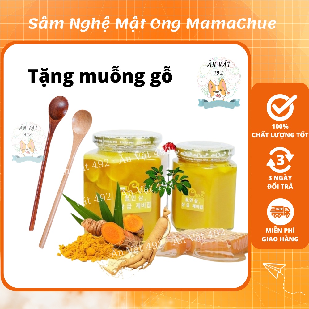 Sâm nghệ mật ong mamachue hàn quốc chính hãng - ăn vặt 492