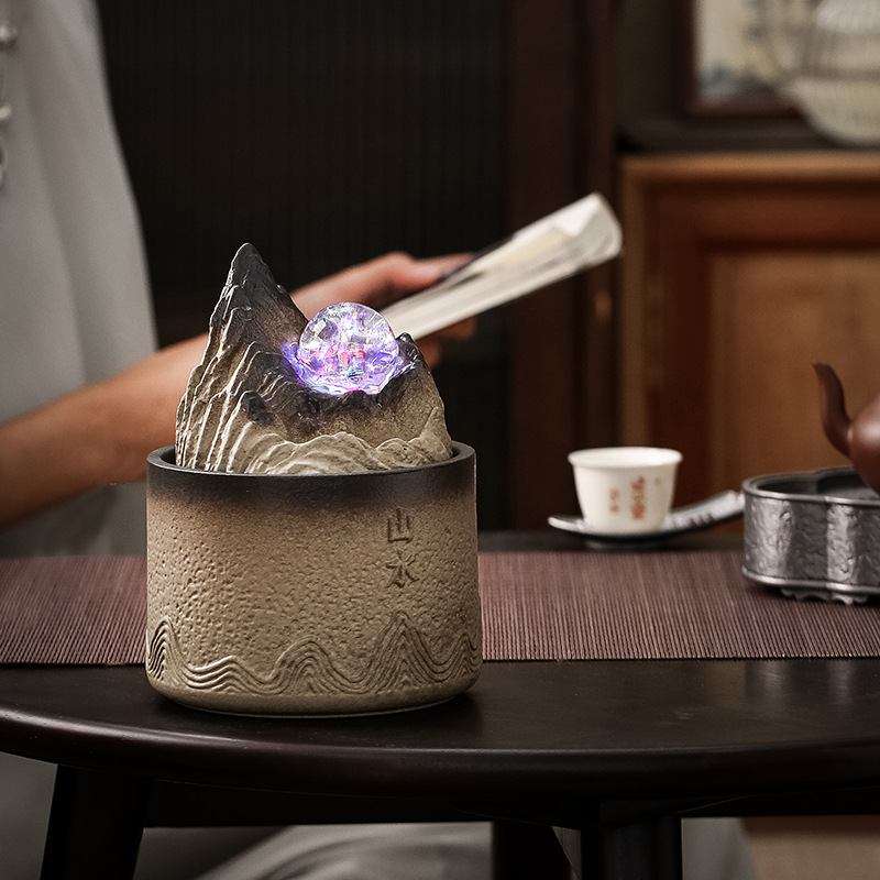 Thác Nước Sơn Thủy Hạt Mạch Phong Thủy
