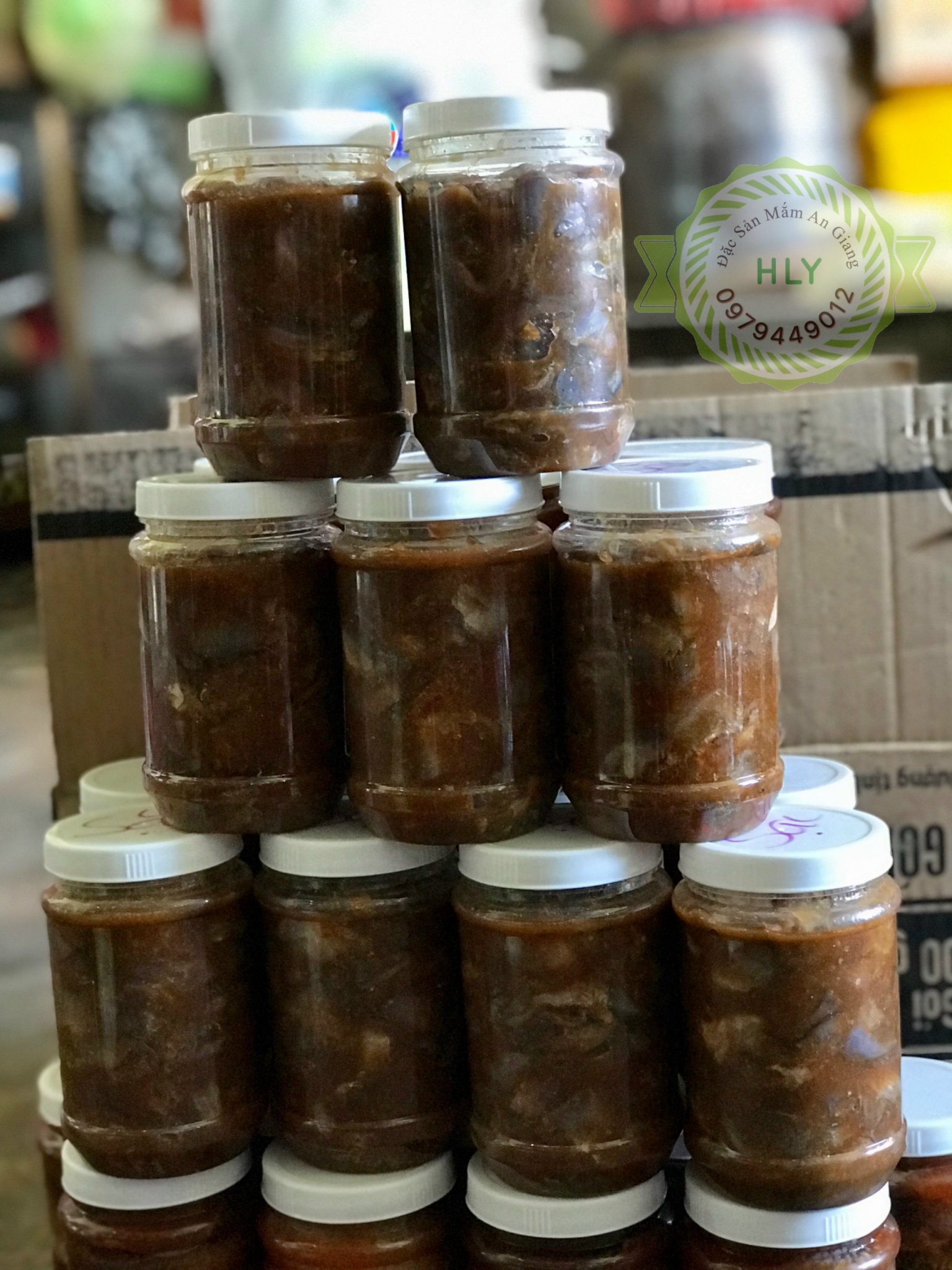 Mắm Cá Linh - Đặc Sản Miền Tây An Giang 1 hộp/ 1kg Thơm Ngon Chuẩn Vị 100%