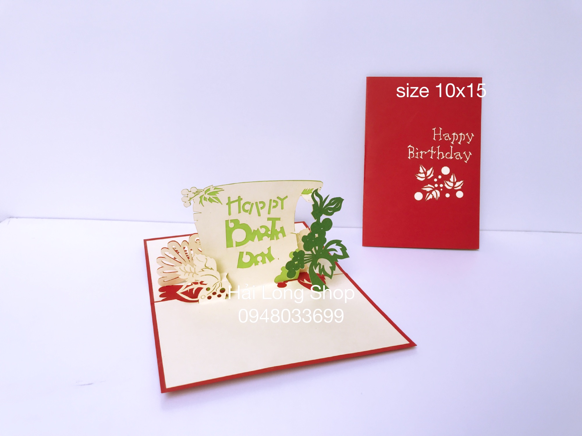 Con quạ - crow - sinh nhật - birthday - thiệp 3d