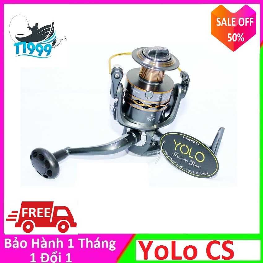 Máy câu cá Yolo CS 6000 , máy câu kim loại, máy câu đứng, máy câu cá giá rẻ