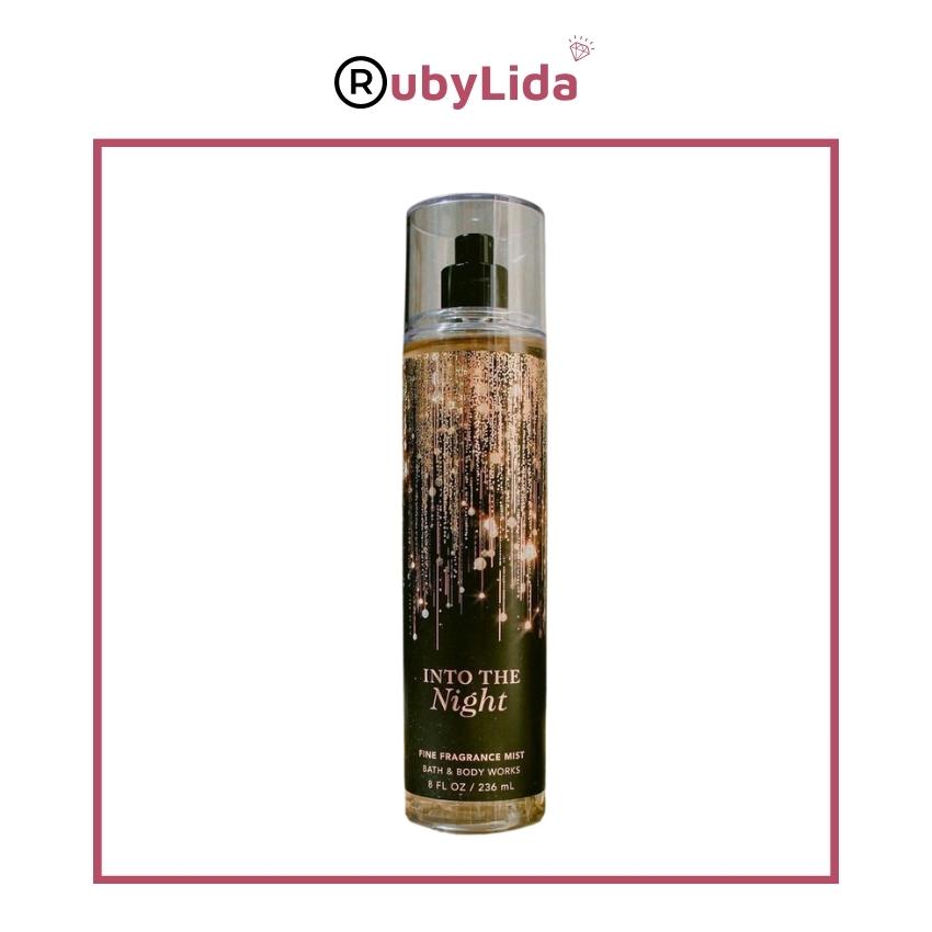 Xịt thơm Into The night toàn thân, bodymist, xịt thơm cơ thể nước hoa quyến rũ, sang trọng - RubyLida