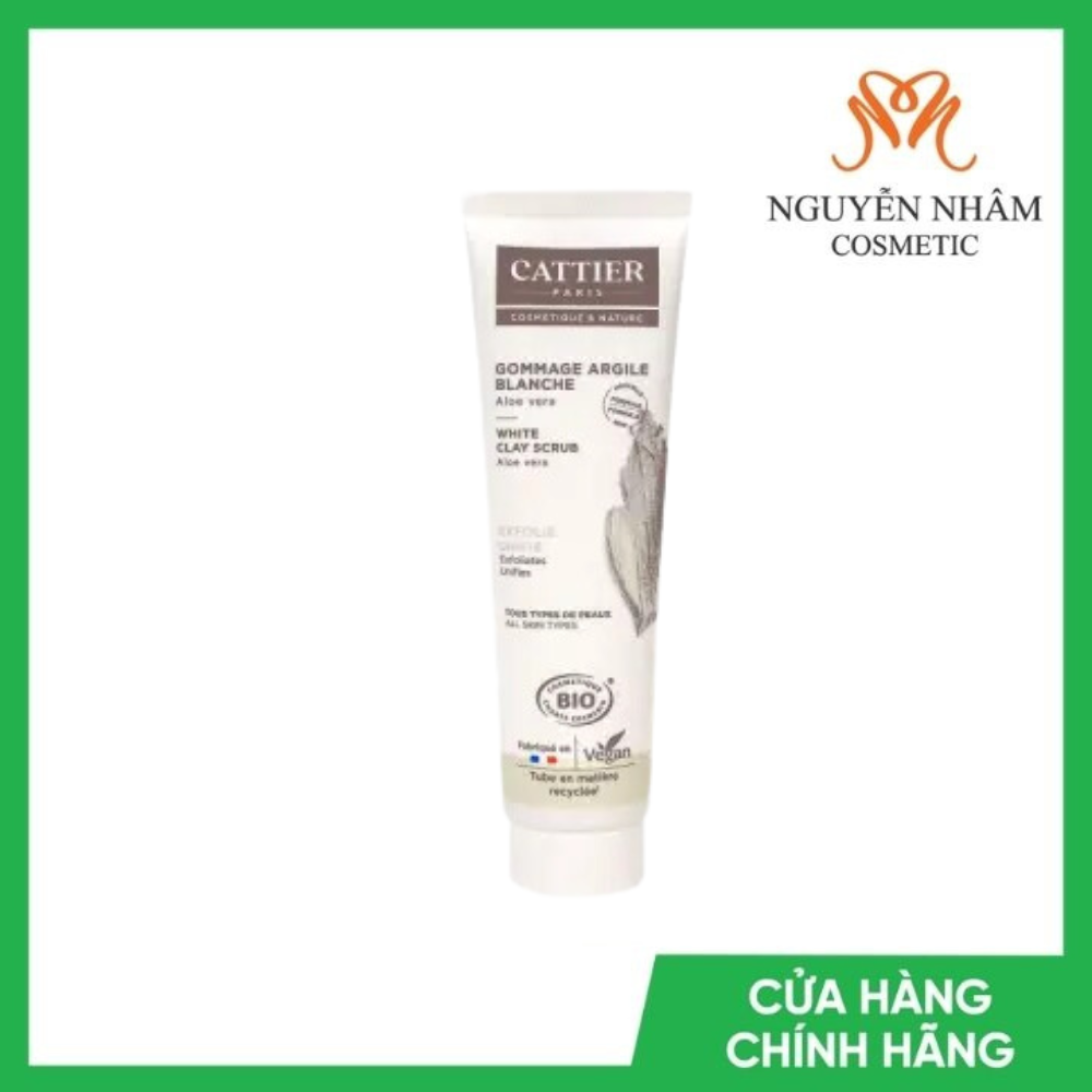 Tẩy Da Chết Cattier Gommage Argile Aloe Vera