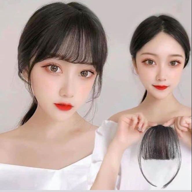 Tóc giả mái thưa - mái thưa sợi tơ