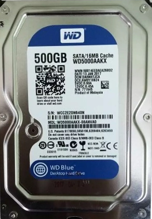 Ổ cứng 500GB HĐ chuyên dụng cho PC ,Đầu ghi hình camera