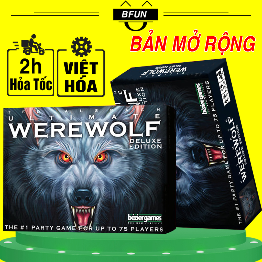 Bài Ma Sói Việt Hóa - Bài Ma Sói Tiếng Việt Dòng CAO CẤP Chính Hãng Liên Hiệp Thành Board Game - Đồ Chơi Cho Đội Nhóm Bfun