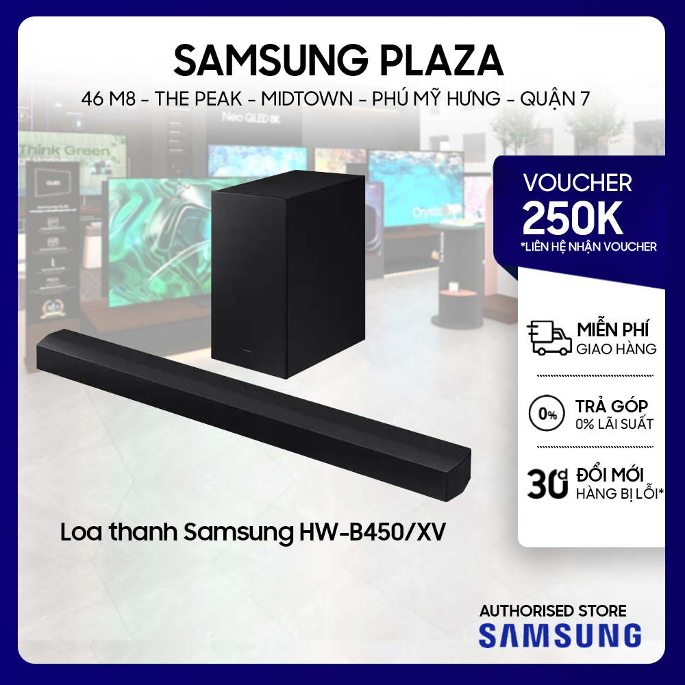 Hw-b450 - loa thanh samsung b-series hw-b450/xv