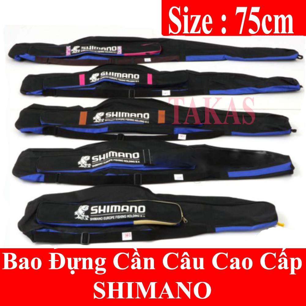 Bao ,Túi Đựng Cần Câu Cá - Túi Đựng Cần Câu Máy SHIMANO LOẠI TỐT- ĐỦ SIZE 75cm - 95cm - 115cm - 125cm - 135cm - 145cm - 155cm( Loại Giày )