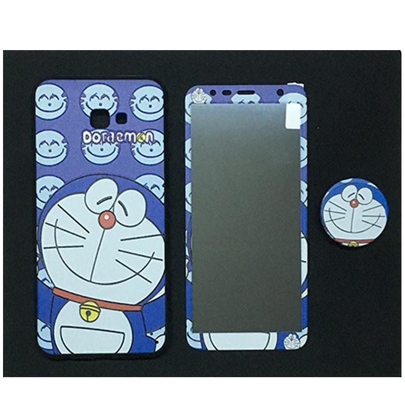 Combo Dán Full màn hình, ốp lưng hình và pop giá đỡ Samsung Galaxy J4 Core ( CHỌN HÌNH )