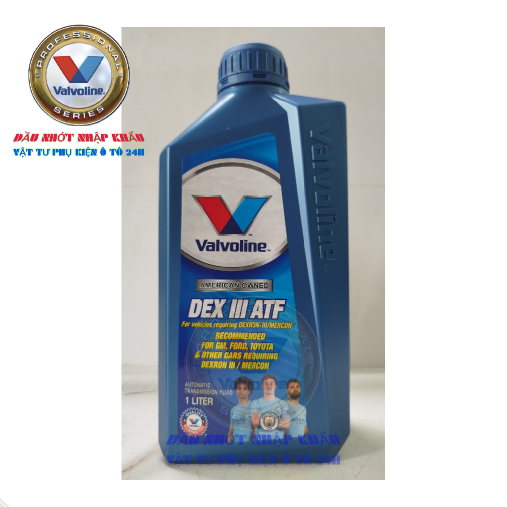 Dầu hộp số tự động và trợ lực tay lái Valvoline DEX III ATF TI269 - Dầu Mỹ nhập khẩu Valvoline DEX I