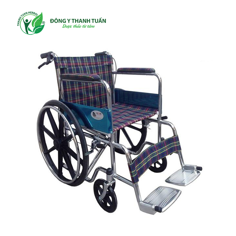 Xe lăn tiêu chuẩn Lucass X97J (Có thắng tay) – Giúp cho người già, người khuyết tật di chuyển dễ dàng hơn