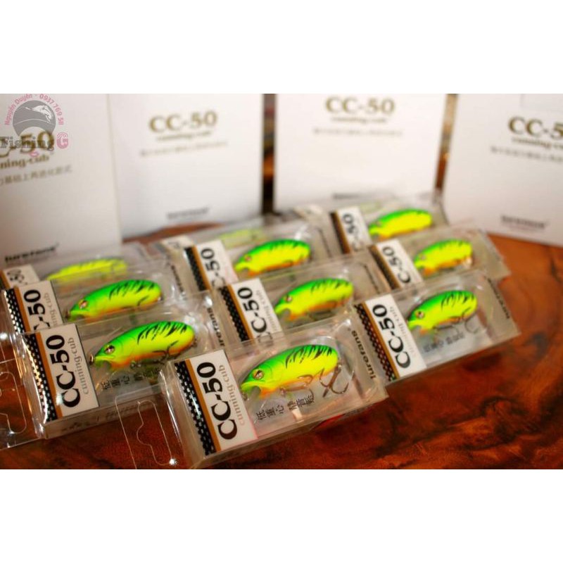 CC50 mồi câu lửng cá lóc, cá chẽm