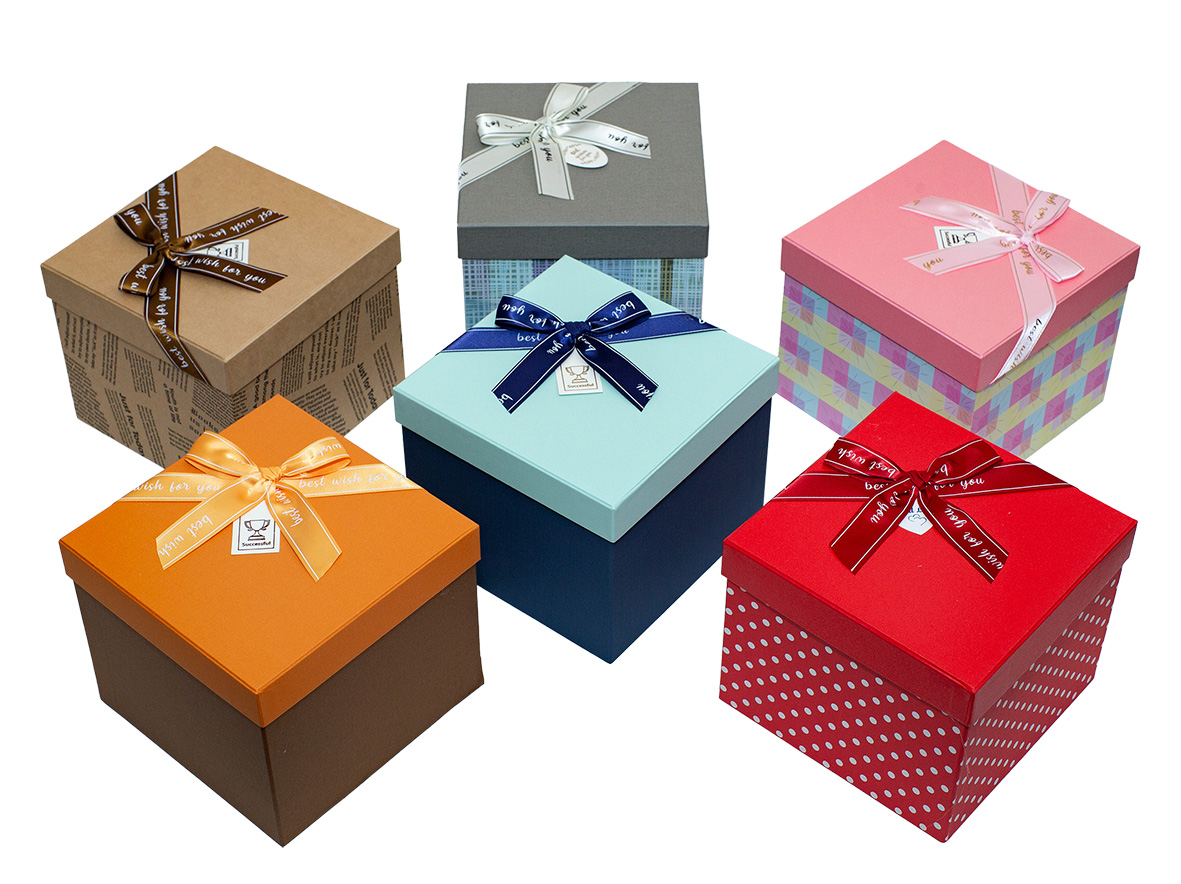 Hộp Quà Vuông Phượng Hoàng TP-V023 - 18 x 15 cm